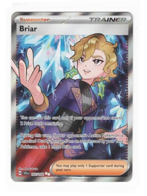 163 142 pokemon card Amazon.com: Pokemon - Briar 163/142 - Corona estelar main image 1