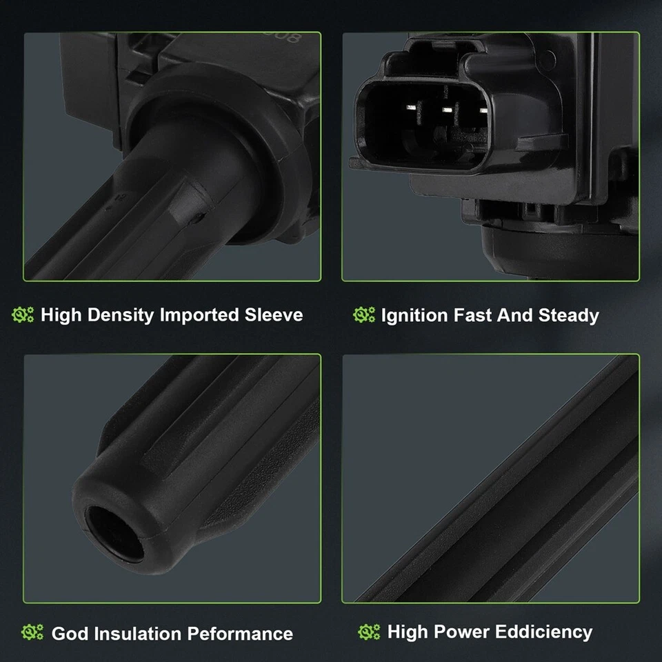 4 bobinas de encendido y bujía para Mitsubishi Outlander 2016 2,4 L L4 Foto 3 de 4