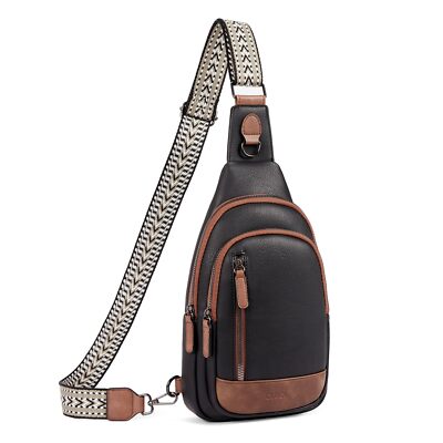 Genuine Leather Sling Backpack Crossbody Bag Adjustable Strap Daily Use Genuine Leather Sling Bag for Men and Women Crossbody  main image 4