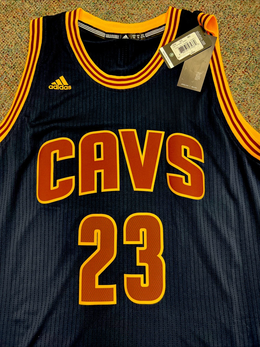 Men's Cleveland Cavaliers LeBron James adidas Navy Player Swingman Jersey