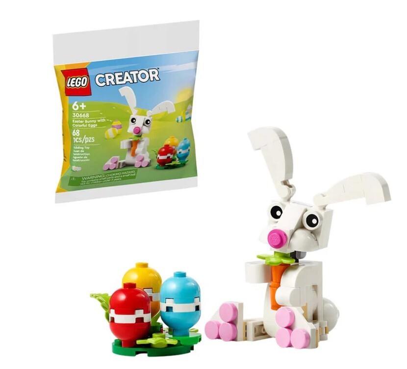 harukecyon LEGO 30668 Easter Bunny with Colorful Eggs Impulse Bag | eBay