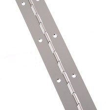 Continuous Hinge Nickel-Plated / Electro Brass 32 x 1000mm Piano Hinge