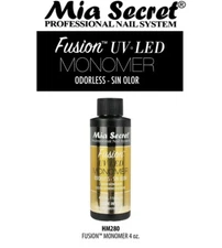 Mia Secret Fusion UV-LED Monomer - Odorless Sin Olor - HM275 (4oz / 118ml)