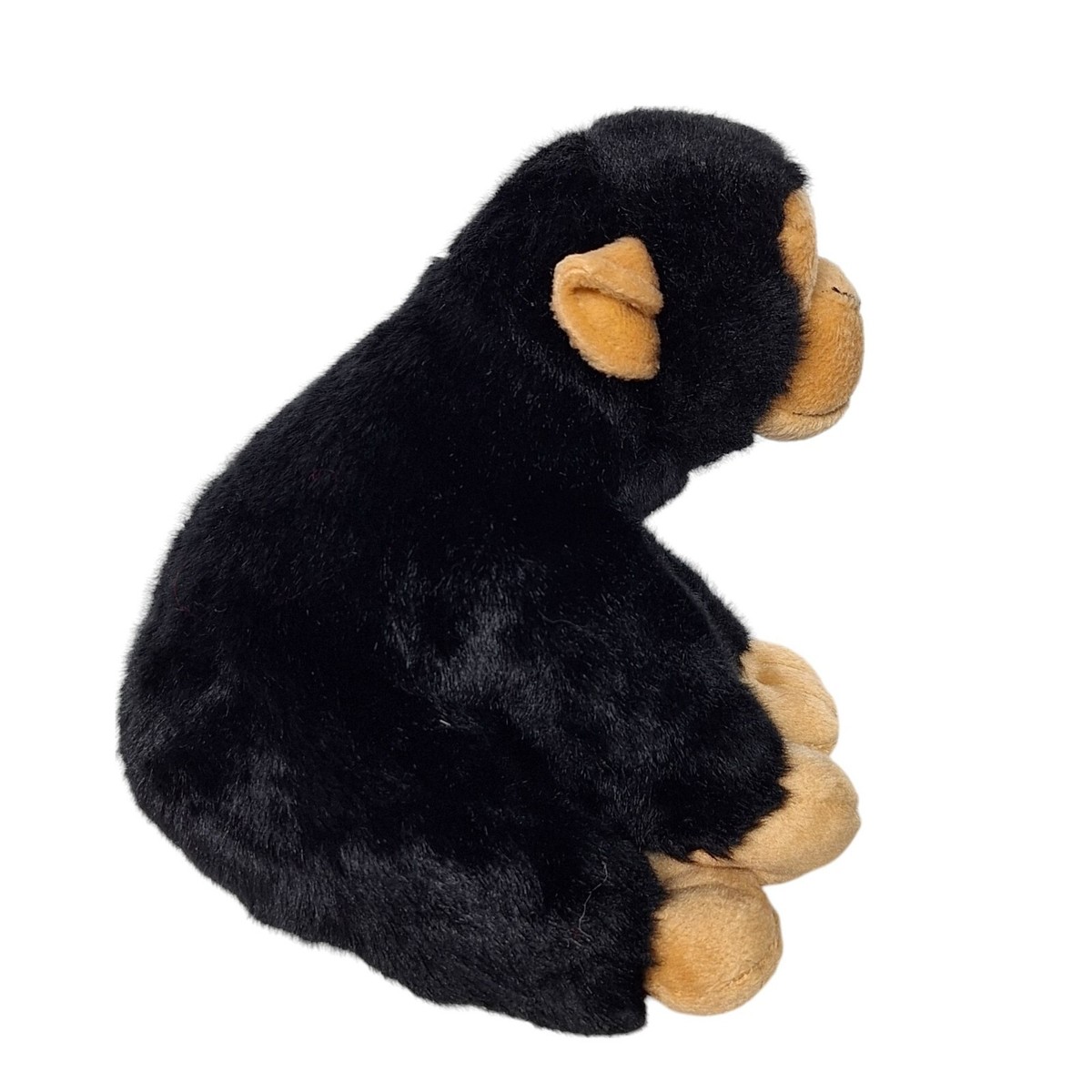Wild Republic Black Chimpanzee Monkey Ape Plush Zoo Stuffed Animal