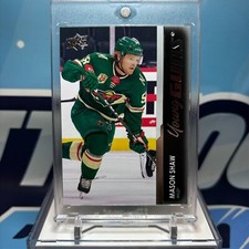 2021-22 Upper Deck #730, MASON SHAW RC YG 🔥🔥🔥 Young Guns Rookie