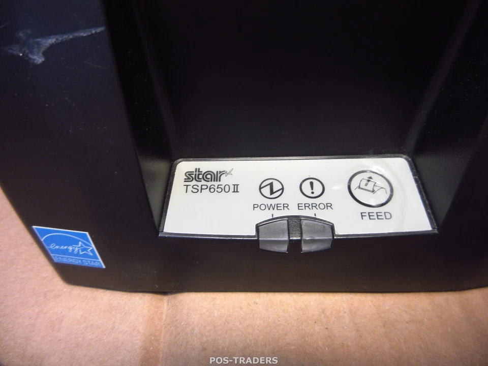 STAR TSP650II Parallel Thermal Receipt Ticket POS Printer Drucker Black + PSU - Bild 2 von 4