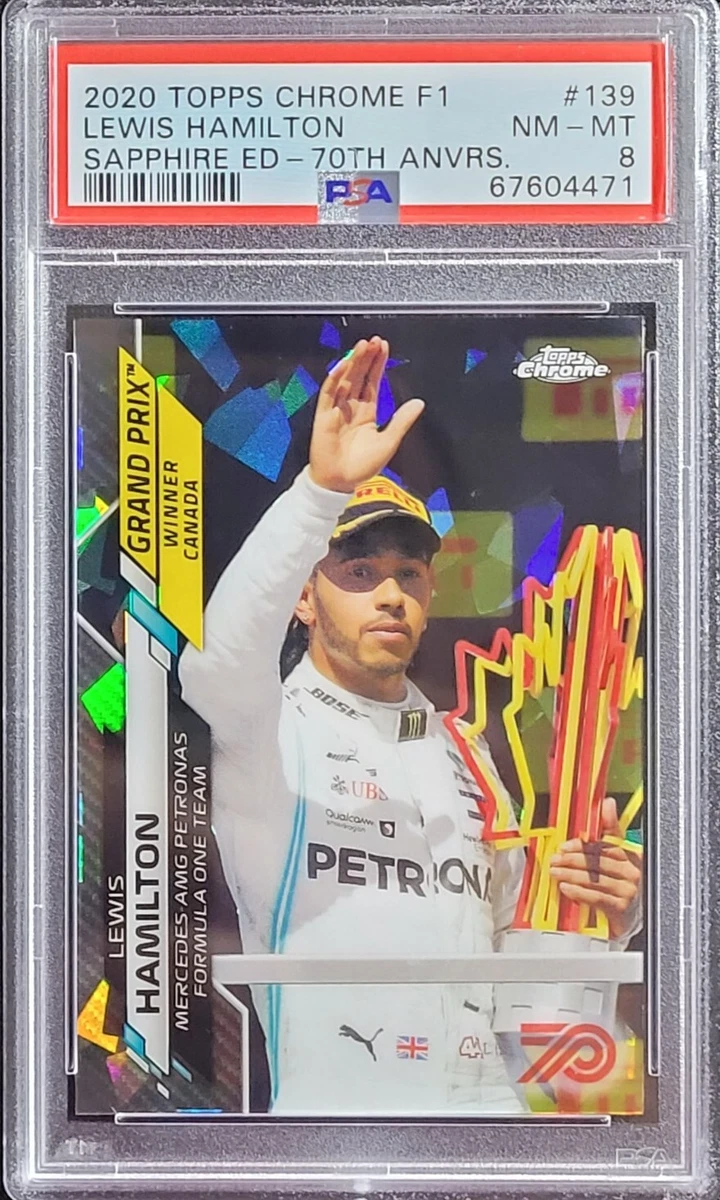 2020 Topps Chrome Sapphire Edition Formula 1 - Lewis Hamilton #139
