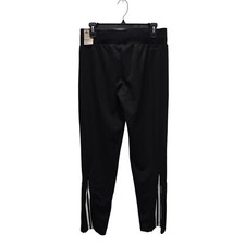 Adidas Womens Medium Flare Tiro Pants Soccer Black Regular Fit Zipper Leg