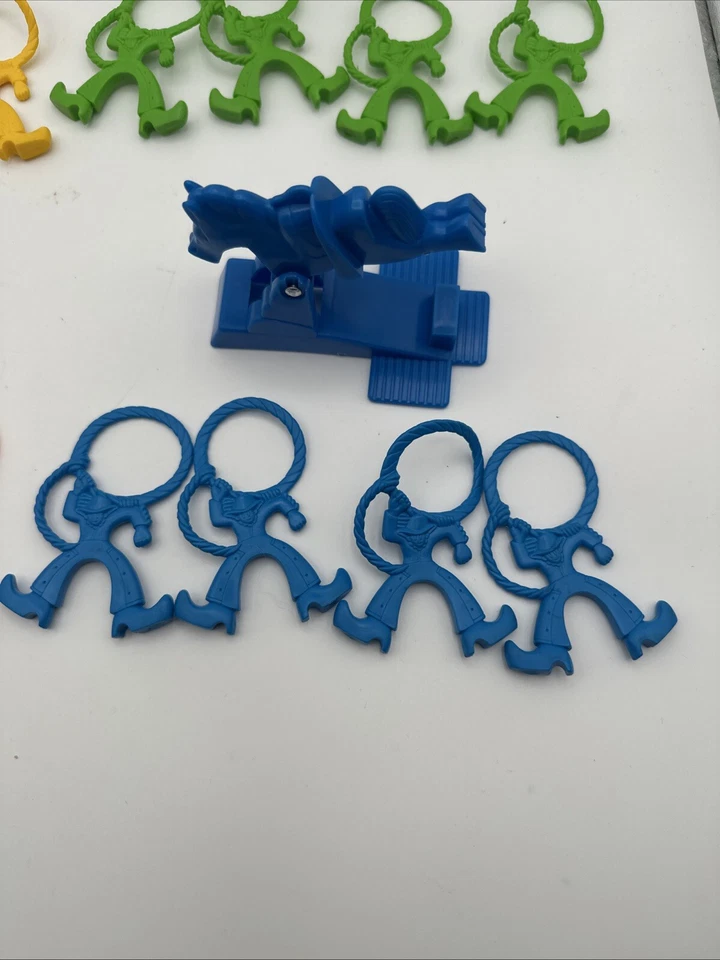 1991 Yahoo Buckaroo Game Milton Bradley Replacement Parts 4 sets horses & riders - Image 3 of 4