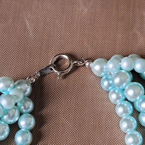 Limited-Time StealVintage Chanel Faux Pearl Multi-Strand Necklace, chanel gold a