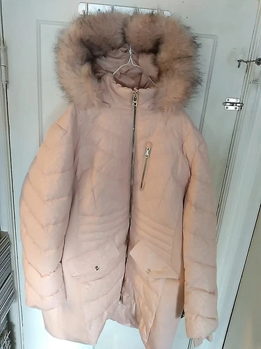 Cappotto invernale donna taglia 3X Michael Kors bordo pelliccia sintetica