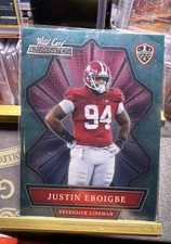 NIL Collegiate Edition - Justin Eboigbe #ANBC-13 Blue(RC)  40/249 