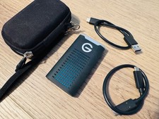 G-Technology G-Drive 2TB USB-C 3.1 Gen2 Portable Rugged External SSD 0G06054