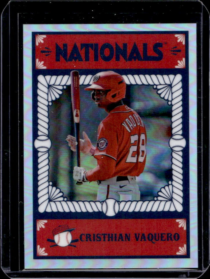 Cristhian Vaquero trading card