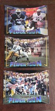 (3) 1995 Signature Rookies Ki-Jana Carter Rashaan Salaam V3 V4 V5 NFL Penn State