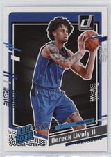 2023 Panini Donruss Rated Rookie Silver Press Proof Dereck Lively II #233 12vy