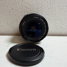 Canon EF-S 18-55mm f/3.5-5.6 Black 58mm Compact Zoom Lens For Canon Cameras
