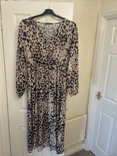 Woman’s Animal Print Dress Size 20