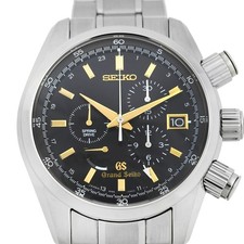 Grand Seiko Spring Drive Chronograph SBGC005 9R86-0AC0 Automatic Black Dial Men