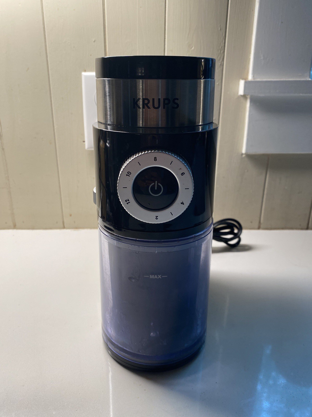 Krups Precision Burr Coffee Grinder for Fresh Ground Beans  