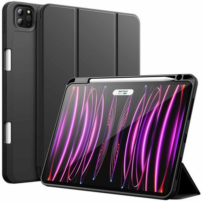 JETech Case for iPad Pro 11 Inch / Pencil Holder Slim Tablet Cover with Soft TPU