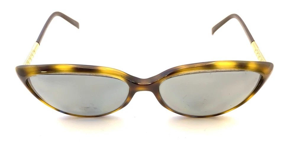 Christian Dior XLZEJ коричневый Cat глаз очки оправы 56-15 135 Италии женщин - Изображение 3 из 4