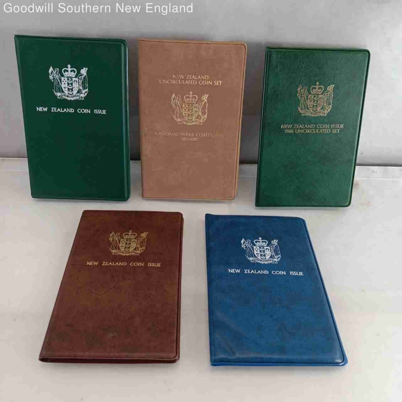New Zealand Uncirculated Coin Sets:1978, 1980, 1981, 1986, 1987 Centennial #11