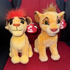 2022 TY Sparkle Beanie Babies Collection Disney The Lion King Simba Tags Kion  