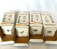 4PC COWBOY STUDIO SPIRAL COMPACT FLUORESCENT BULB 110V 45W 5500K RoHS PHOTO LAMP