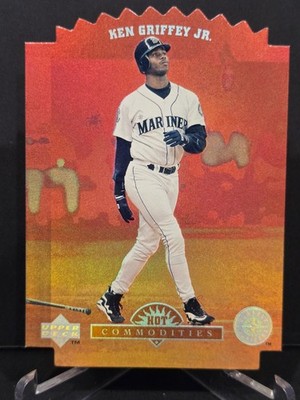 1996 Upper Deck Hot Commodities #HC1 Die Cut Ken Griffey Jr.  Seattle Mariners