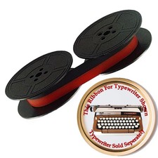 New Black Red Ink Ribbon for a Smith Corona Classic 12 Typewriter Six Series