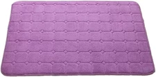Memory Foam Bath Mat Rug, Dots on Underside, Soft and Absorbent Non-Slip Comfort