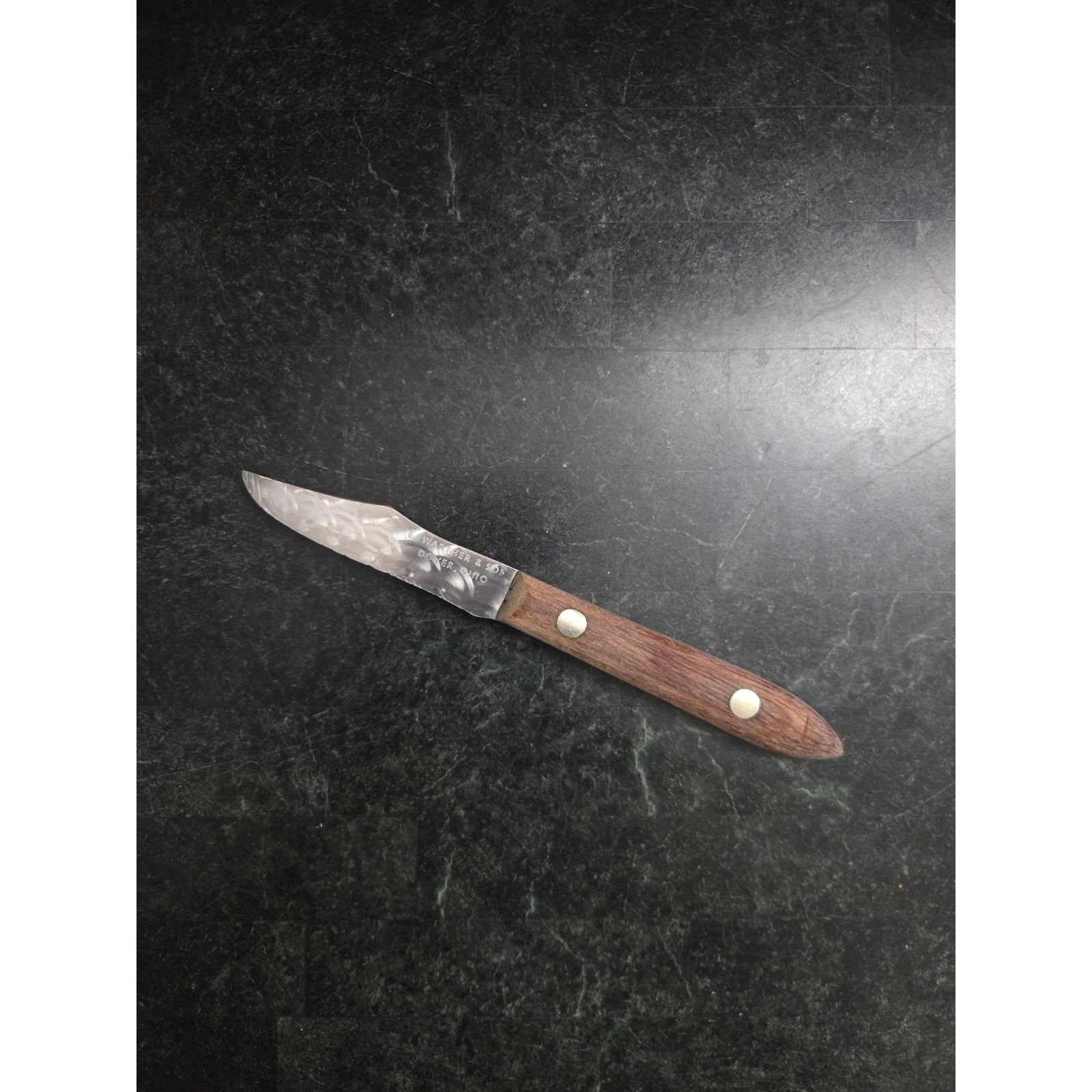Antique E. Warther & Son Utility Paring Knife Dover Ohio Carbon Steel 6.5"
Opens in a new window or