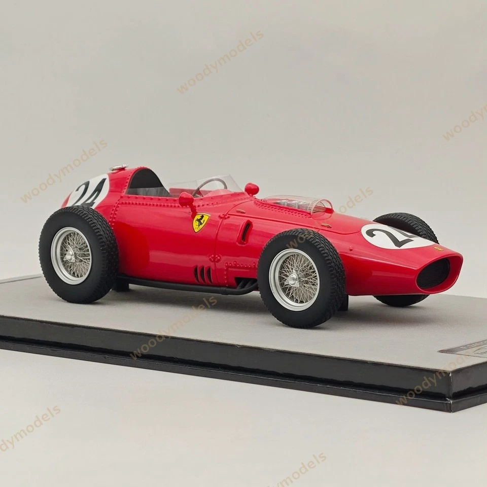 Tecnomodel 1/18 Ferrari F.246/256 F1 Dino Winner Reims GP tony Brooks 1959 #24 - Image 4 of 4