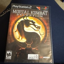 Mortal Kombat: Deception for PS2, CIB Complete, Tested & Working!