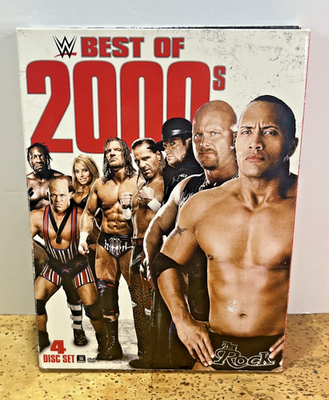 WWE: Best of 2000s (4-DVD, Wrestling) The Rock Steve Austin