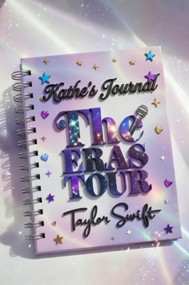 Personalisiertes Spiral Notizbuch A5 - individuell Taylor Swift mit Namen