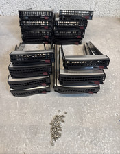 Lot of 9 - Supermicro 3.5" LFF SAS/SATA Hard Drive Tray Caddies  01-SC93301