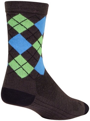 SockGuy Wool Highlander Socks - TURBOwool Technology, 6'' Cuff, Warm Weather