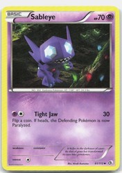 Sableye 61/113 Legendary Treasures Uncommon