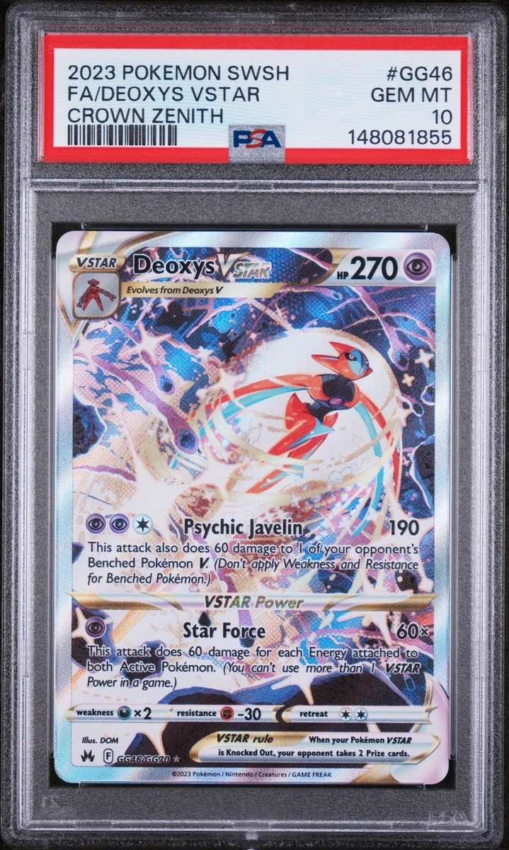 Deoxys VSTAR Pokémon TCG Cards for sale | eBay