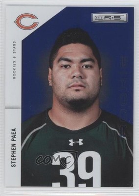 2011 Panini Rookies & Stars Longevity Rookie Sapphire 57/75 Stephen Paea RC 9at