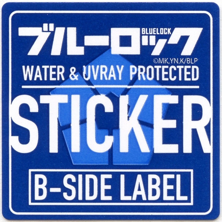 BLUE LOCK Sticker Meguru Bachira Vol.1 B-Side Label Japan