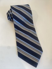 Vtg Brooks Brothers All Silk Repp Men’s Tie Necktie Hand Made In USA Traditional