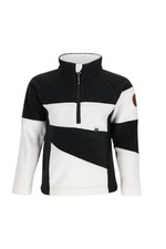 Obermeyer Kids' Unisex's Noah 1/2 Zip Fleece Pullover Black