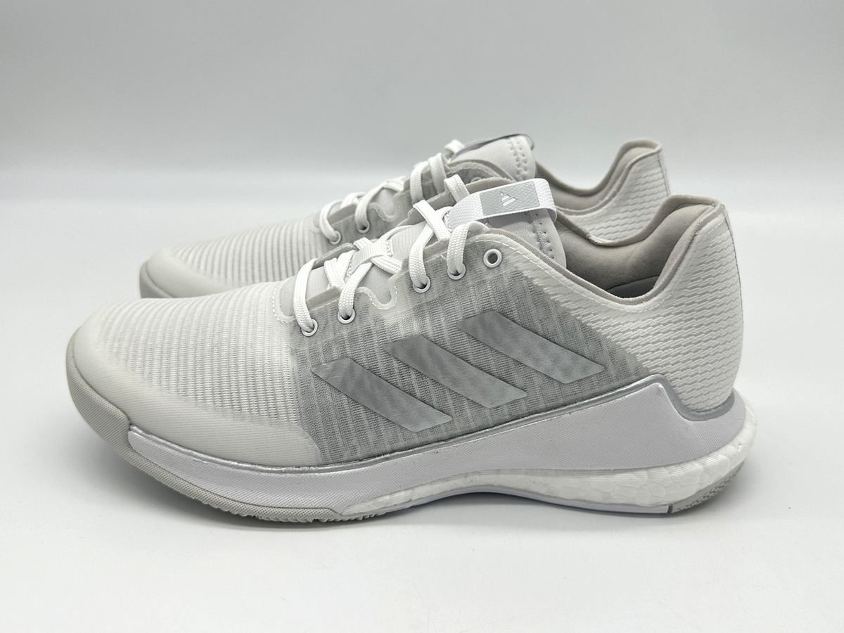 Adidas Crazyflight W Women's Size 10 White Gray Volleyball Indoor