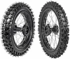 60/100-14 80/100-12 Front Rear Wheel Tires Rim for Apollo Pit Bike KLX110 KX65