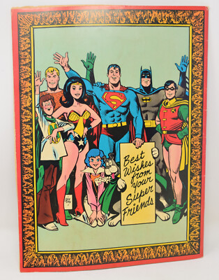 Super Friends Treasury C-41 DC 1976 VG Batman Superman Wonder