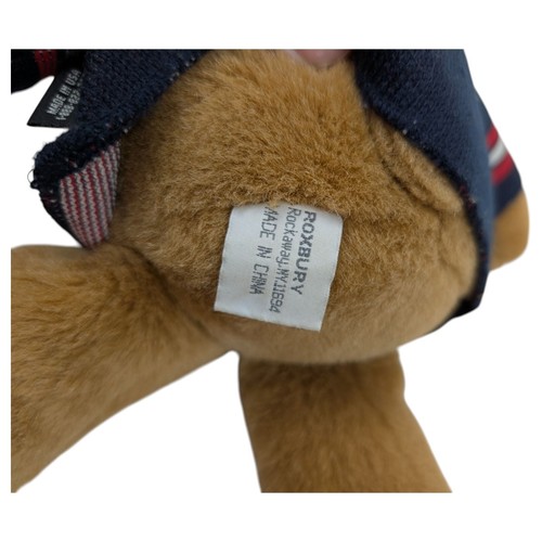 14" Atlanta Braves MLB Roxbury 4.0 Plush Stuffed Teddy Bear w/ Team Sweater - Picture 7 of 9