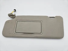 2019–2022 Acura ILX Left Driver Sun Visor Dual Light Gray NH882L OEM